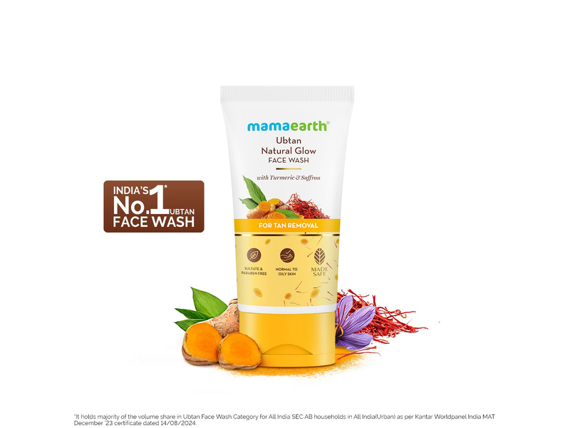 Ubtan Natural Glow Face Wash 150ml product view