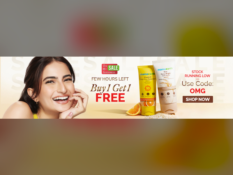 Buy 1 Get 1 Free at Mama Earth product view