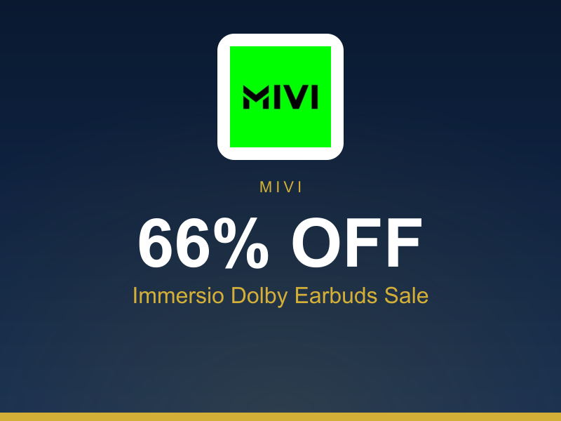 Immersio Dolby Earbuds Sale product view