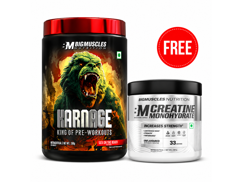 Karnage + Benchmark Creatine at 50% Off product view