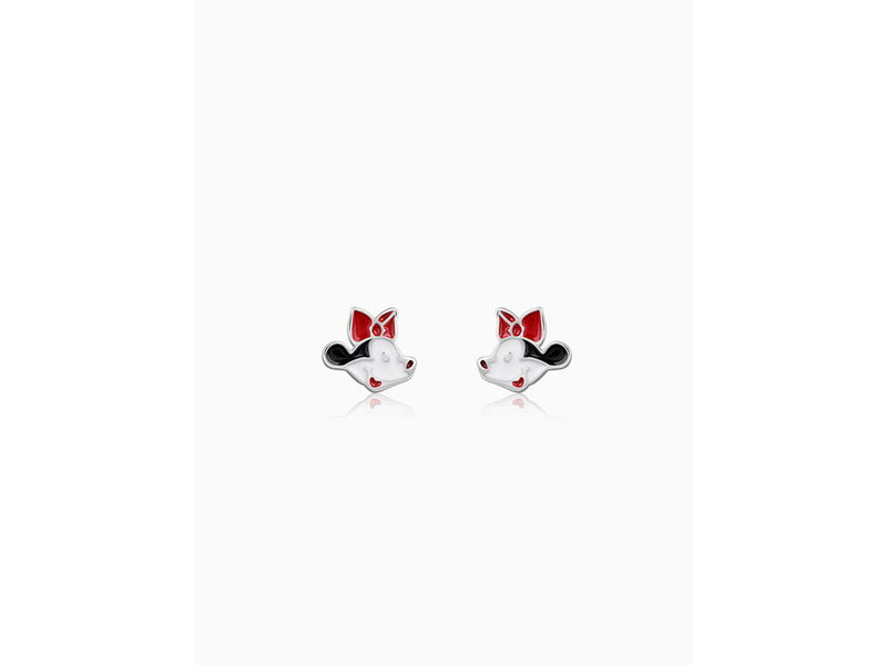 Silver Minnie Mouse Studs For Kids at 64% Off product view