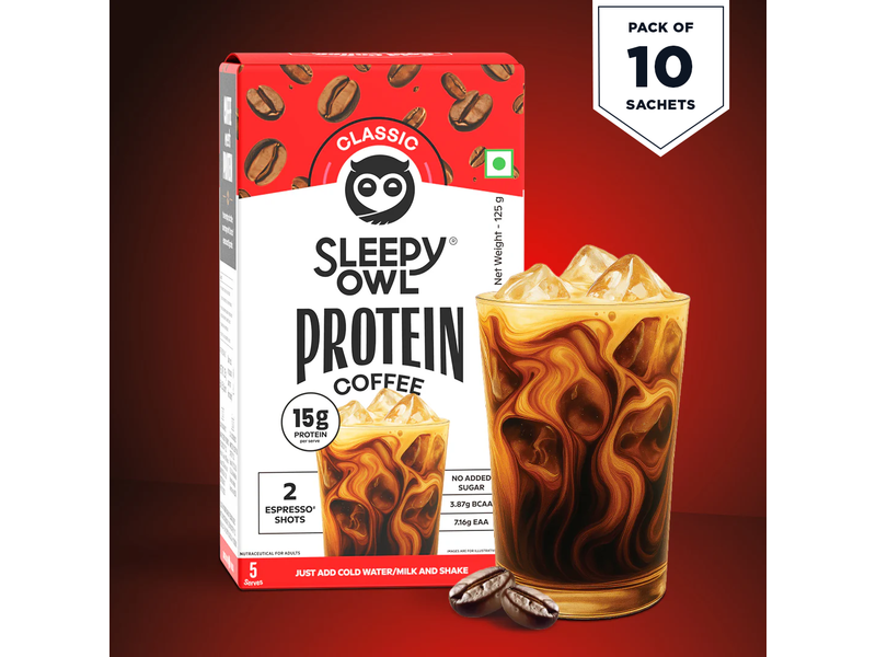 Classic Protein Cold Coffee Powder Pack of 2 at 50% Off product view
