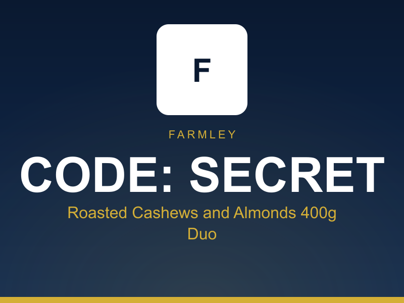 Roasted Cashews and Almonds 400g Duo product view
