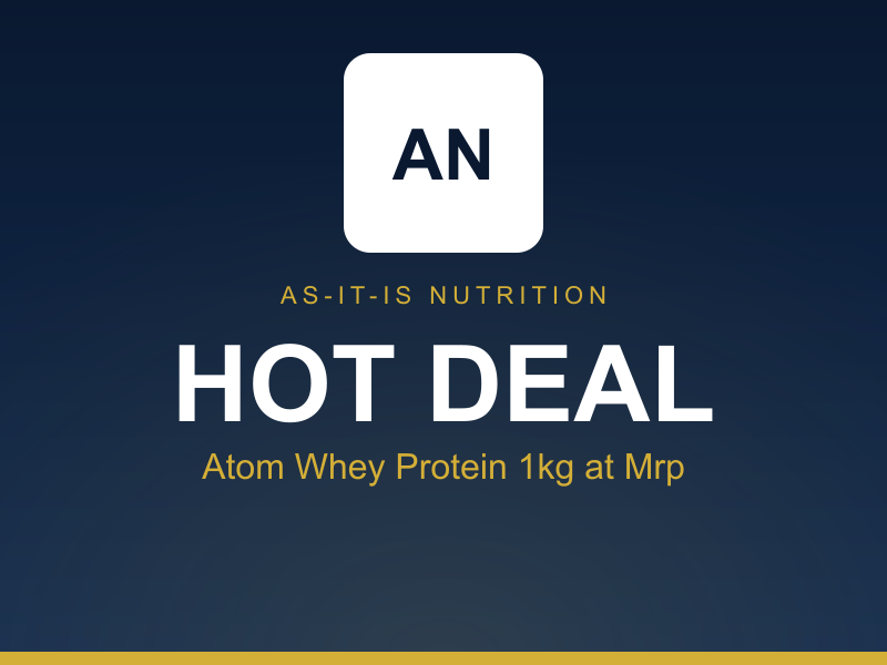 Atom Whey Protein 1kg at Mrp product view