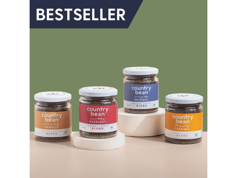 Bestseller Bundle, 4 Flavoured Coffees 200g product view