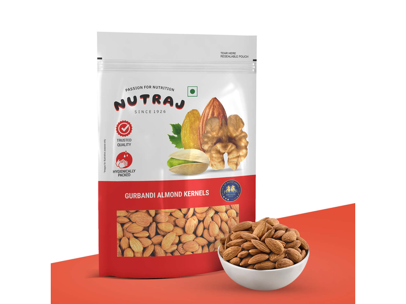 Nutraj Gurbandi Almond Kernels 250g at 17% Off product view