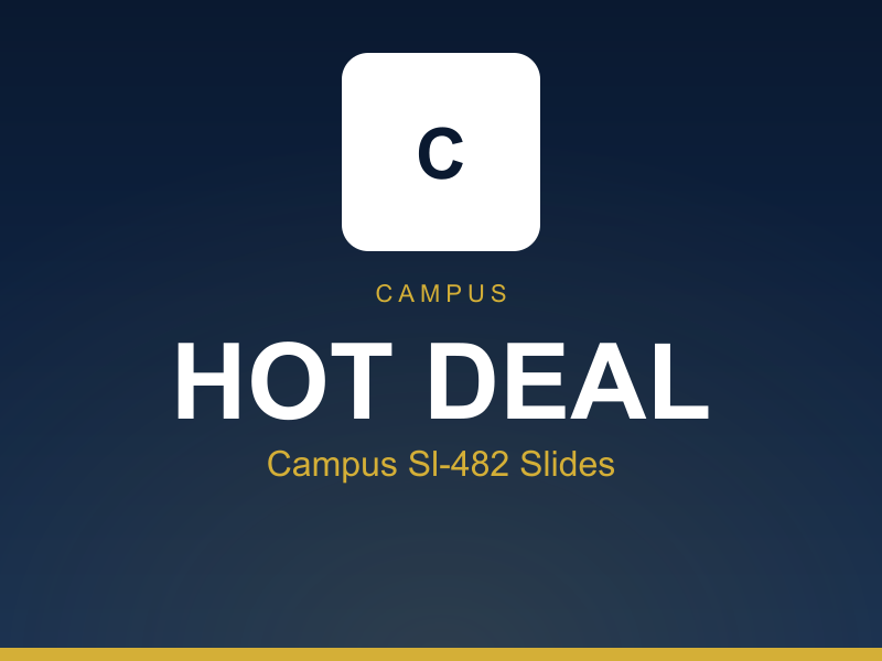 Campus Sl-482 Slides product view