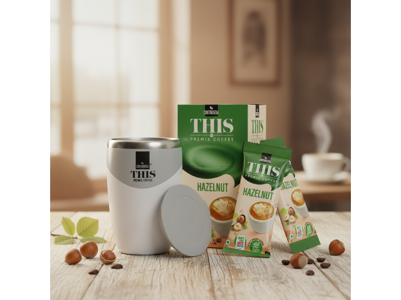 Continental THIS Stirring Mug + Coffee Combo | Premix Gift Set at 46% Off product view