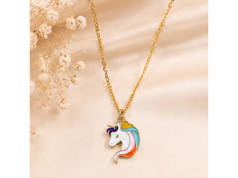 Multicolor Unicorn Charm Pendant at 69% Off product view