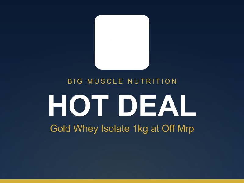 Gold Whey Isolate 1kg at Off Mrp product view