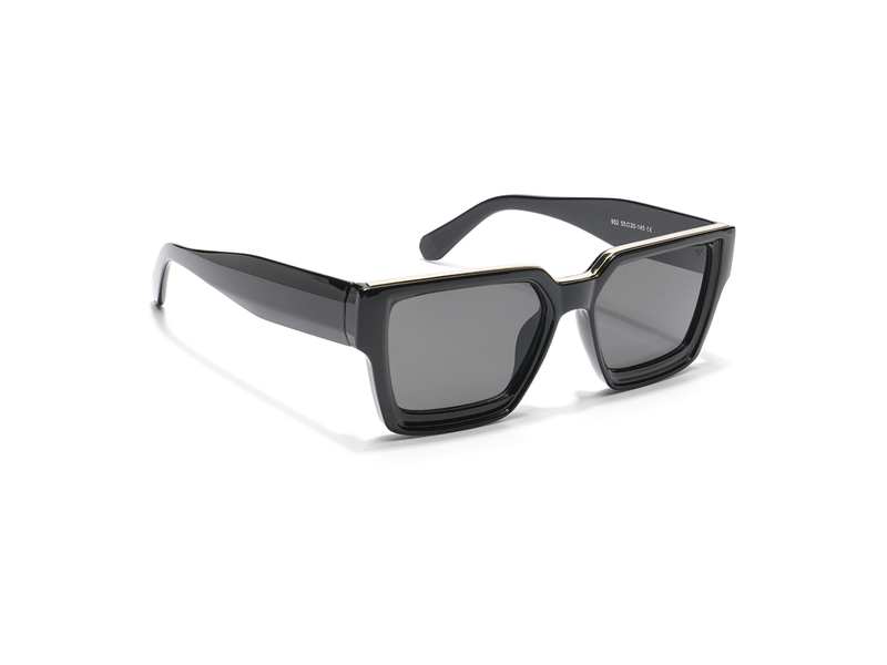 Phantom | Black Wayfarer Sunglasses - MG3669 at 63% Off product view