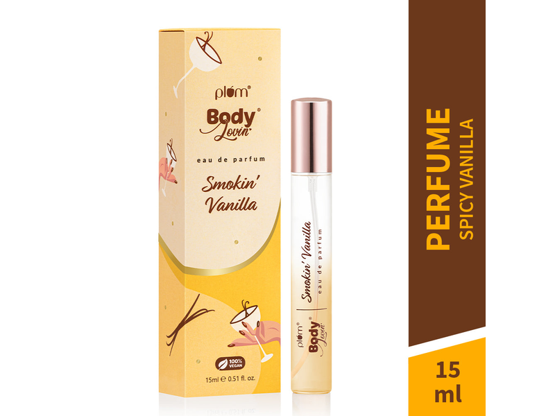 Smokin' Vanilla Eau De Parfum (Perfume) by Plum BodyLovin' - 15 ml** at 42% Off product view