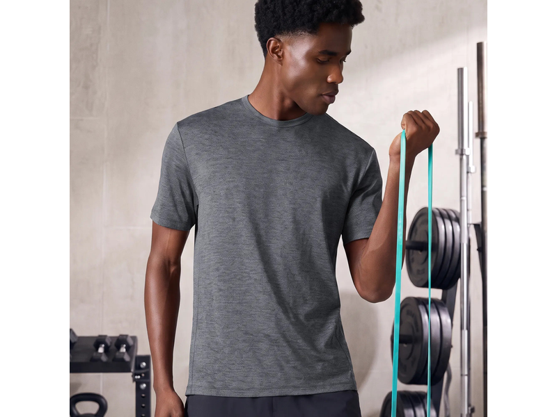 CoolMax Active T-shirt - Charcoal Grey Melange at 23% Off product view