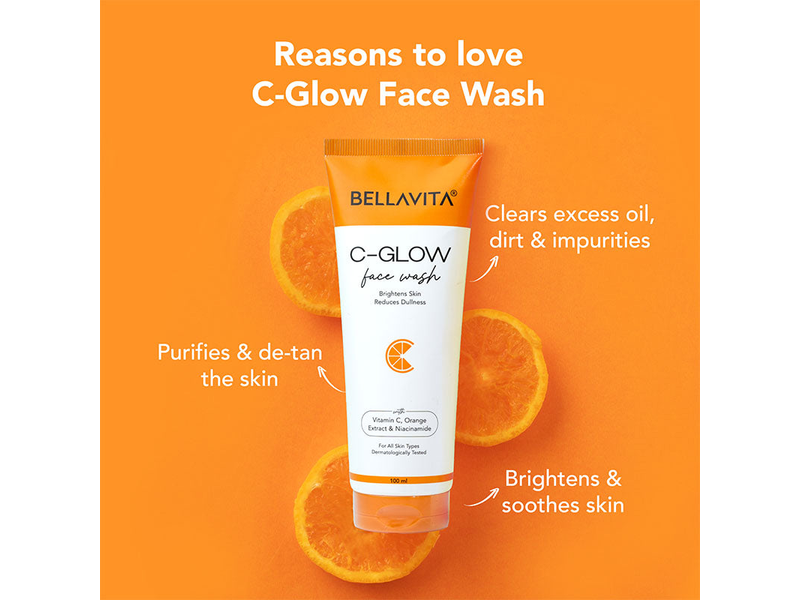 C-glow Vitamin C Face Wash product view