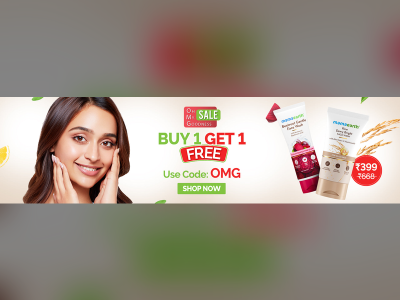 Buy 1 Get 1 Free at Mama Earth product view