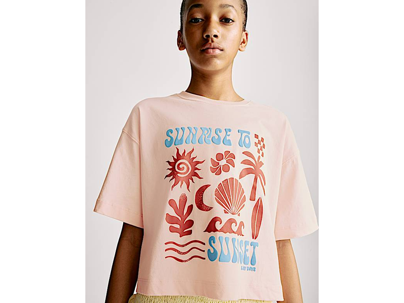 Cotton Rich Sunrise to Sunset T-Shirt (6-16 Yrs) at 60% Off product view