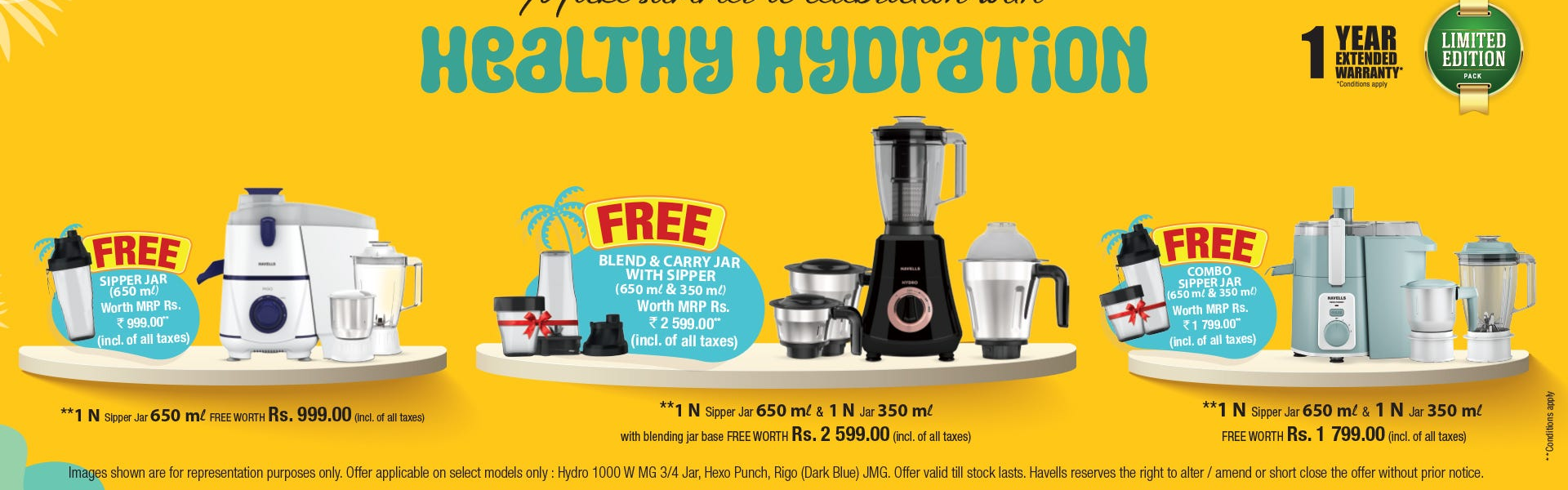 Up to 10% Off at Havells