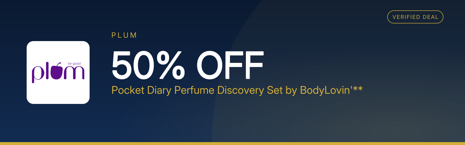 Pocket Diary Perfume Discovery Set by BodyLovin'** at 50% Off