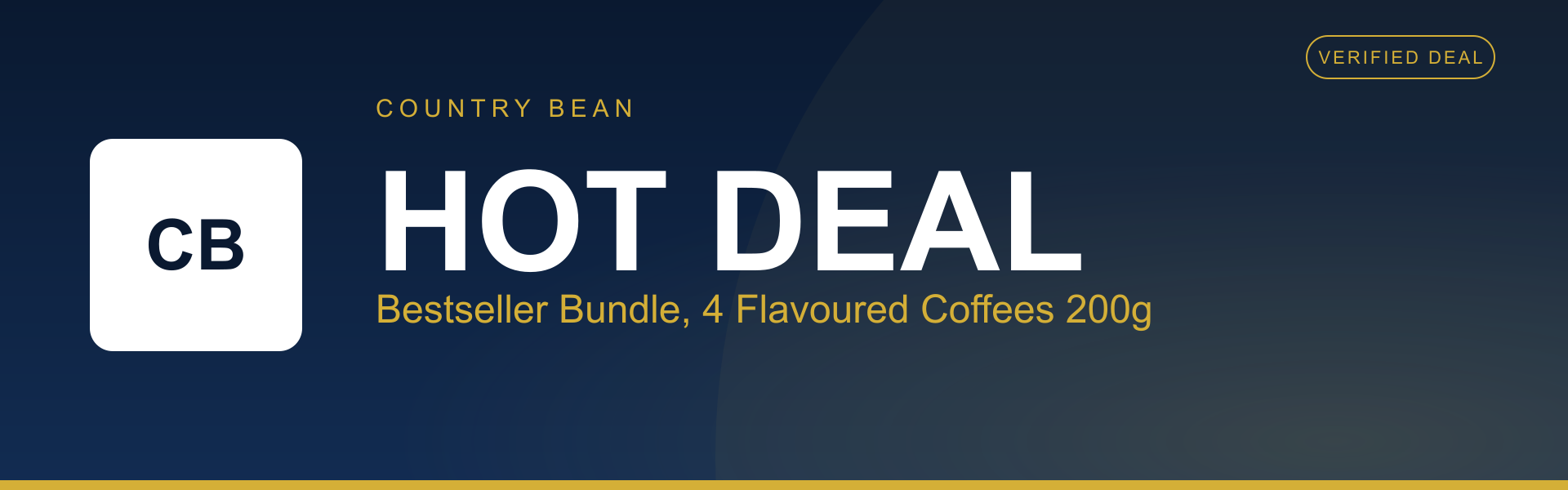 Bestseller Bundle, 4 Flavoured Coffees 200g