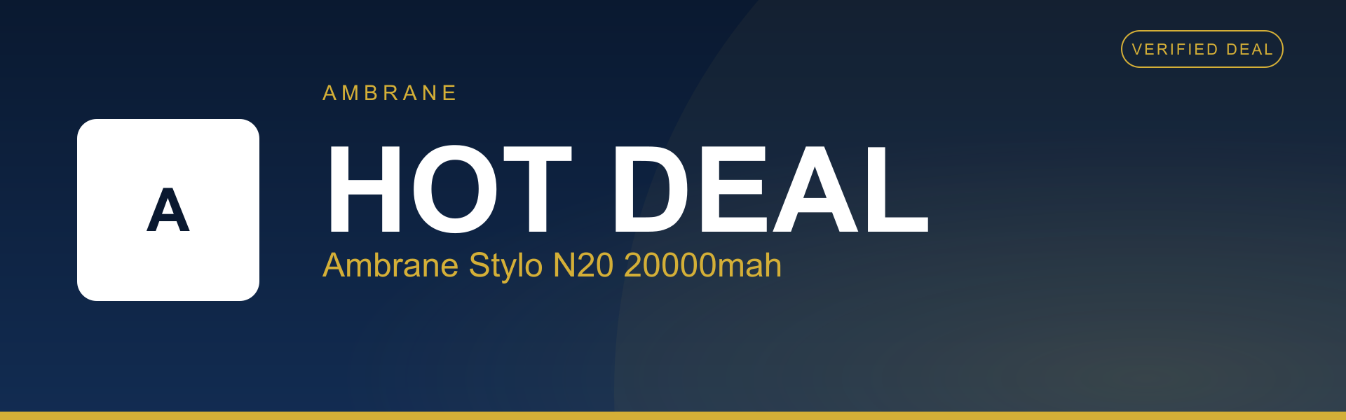 Ambrane Stylo N20 20000mah