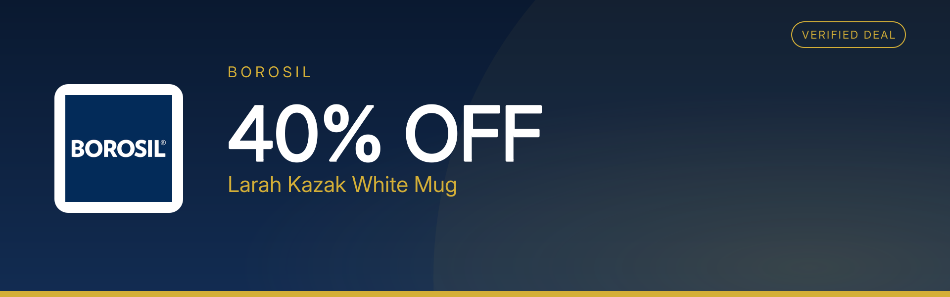 Larah Kazak White Mug at 40% Off