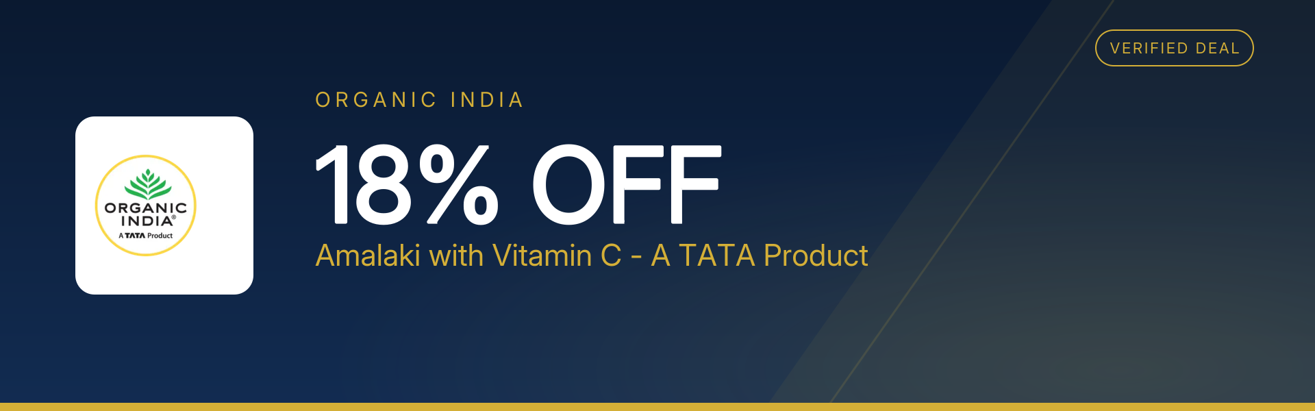 Amalaki with Vitamin C - A TATA Product at 18% Off