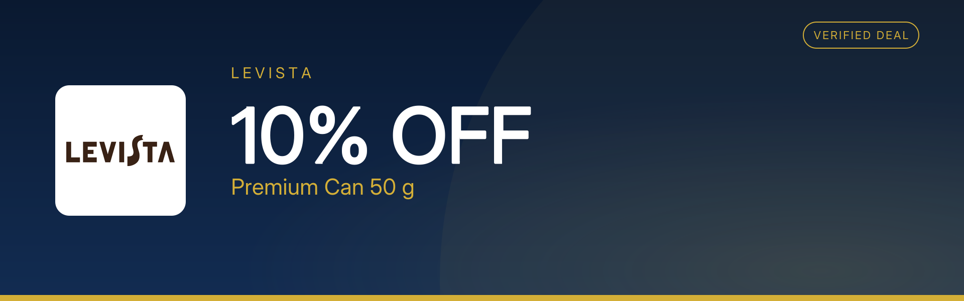 Premium Can 50 g at 10% Off