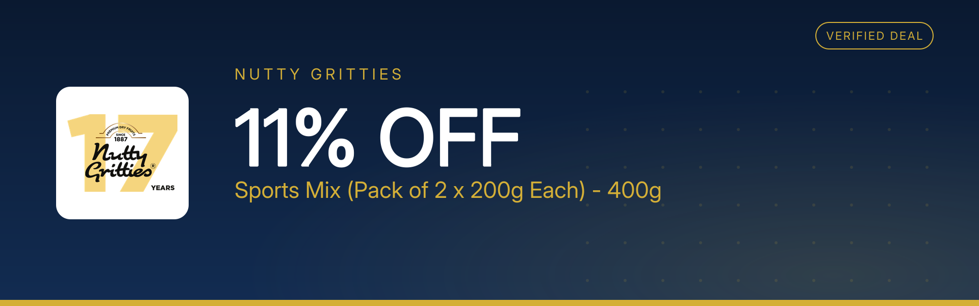 Sports Mix (Pack of 2 x 200g Each) - 400g at 11% Off