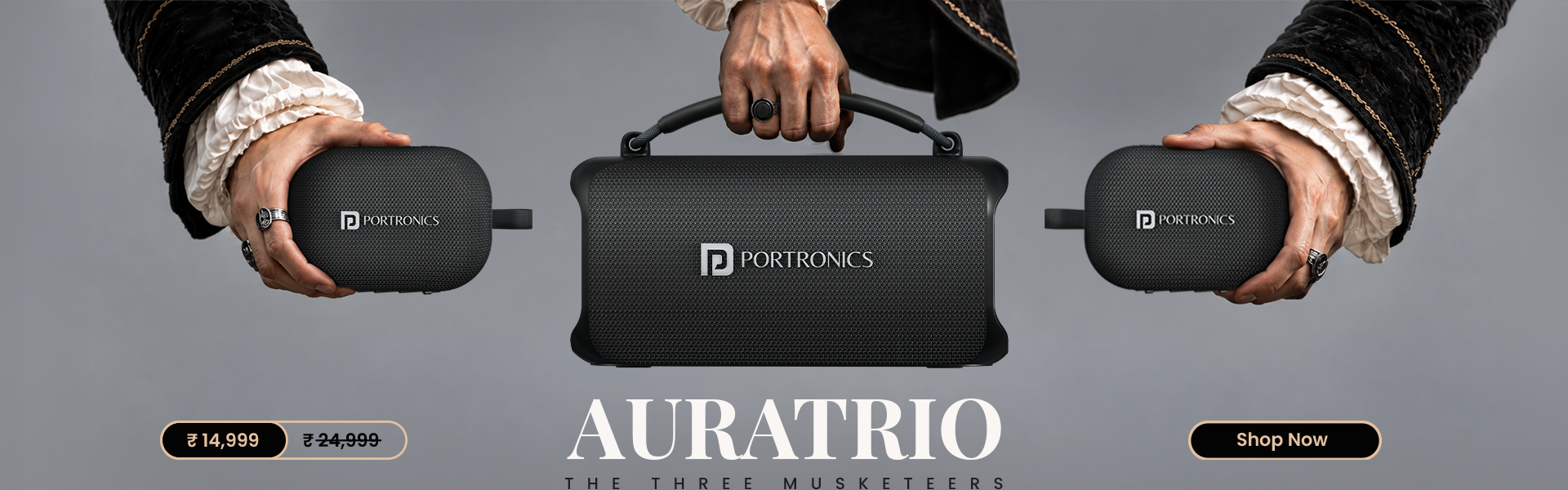 Up to 75% Off at Portronics