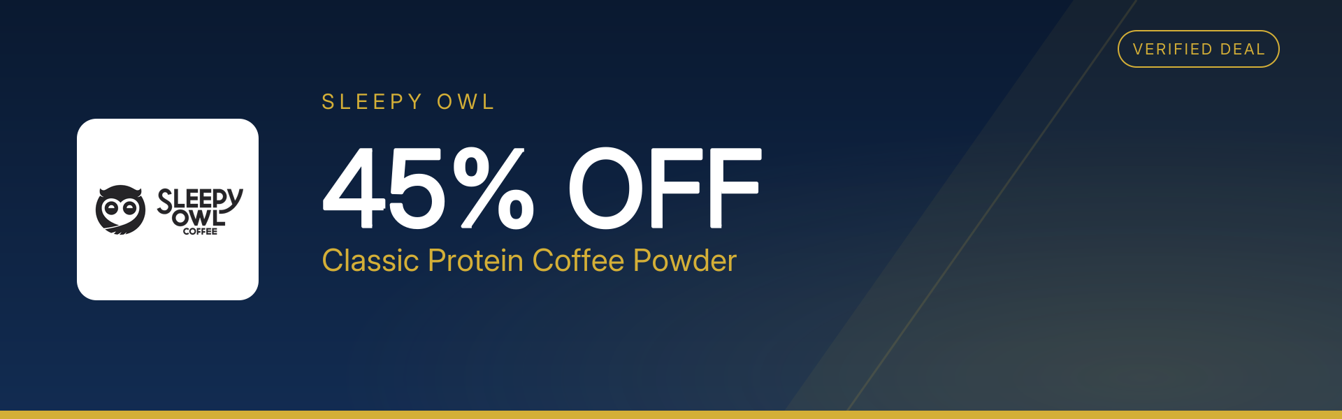 Classic Protein Coffee Powder at 45% Off