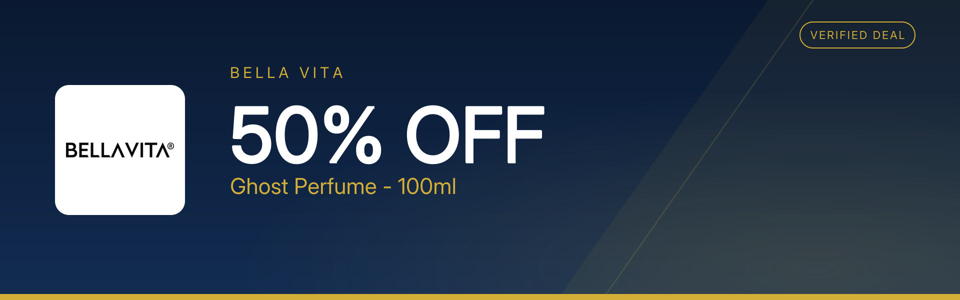 Ghost Perfume - 100ml at 50% Off