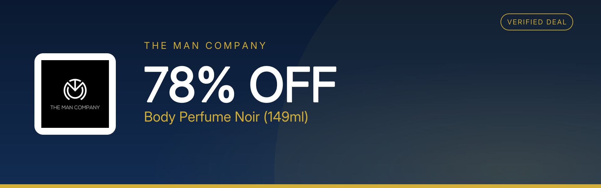 Body Perfume Noir (149ml) at 78% Off
