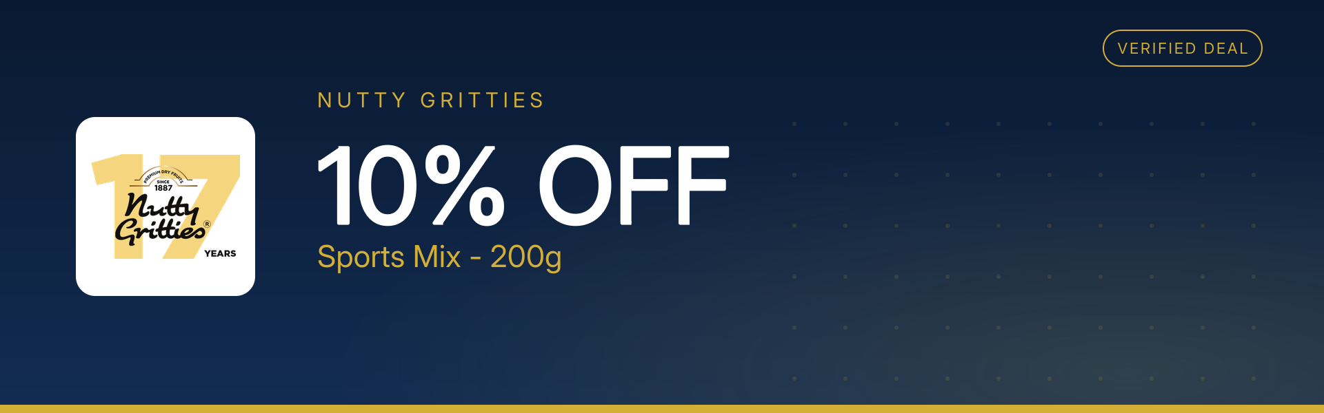 Sports Mix - 200g at 10% Off