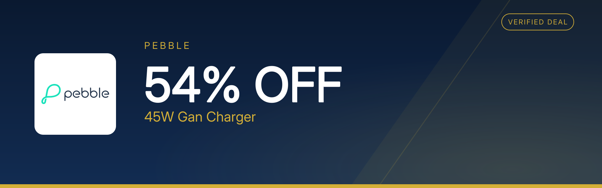 45W Gan Charger at 54% Off