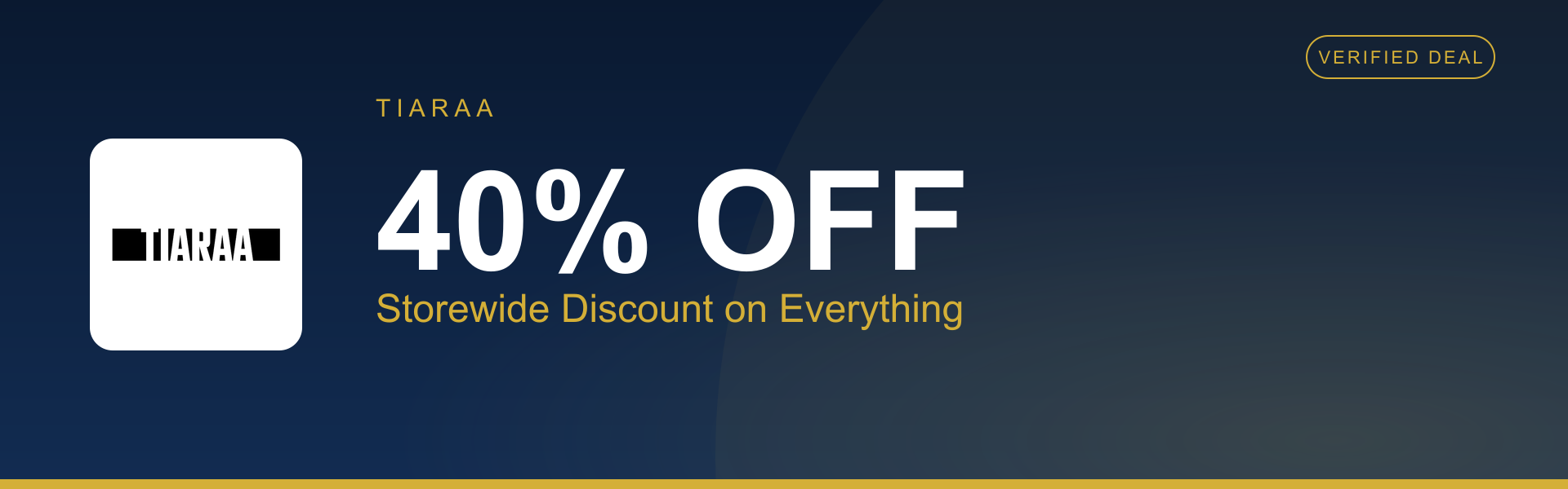 Storewide Discount on Everything