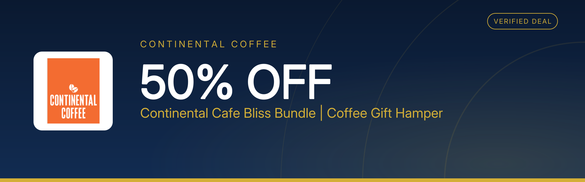 Continental Cafe Bliss Bundle | Coffee Gift Hamper at 50% Off