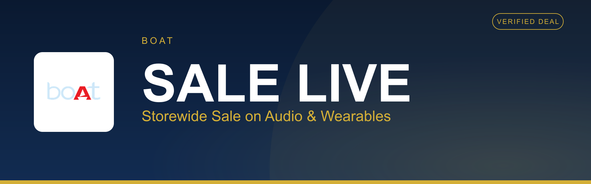 Storewide Sale on Audio & Wearables