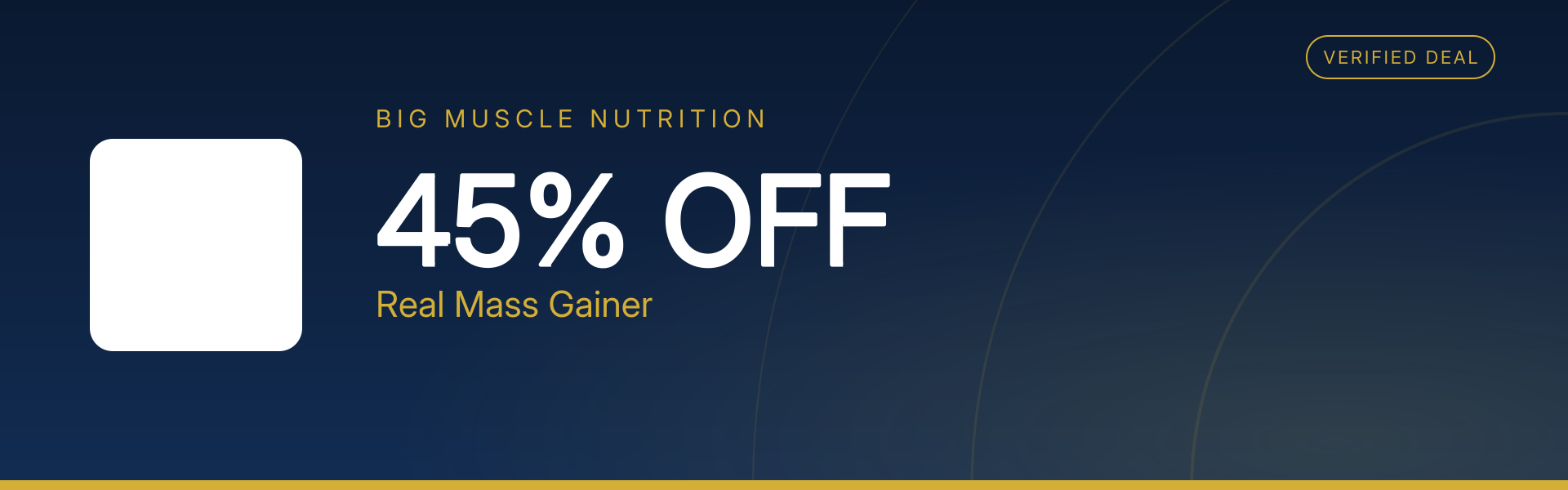 Real Mass Gainer at 45% Off