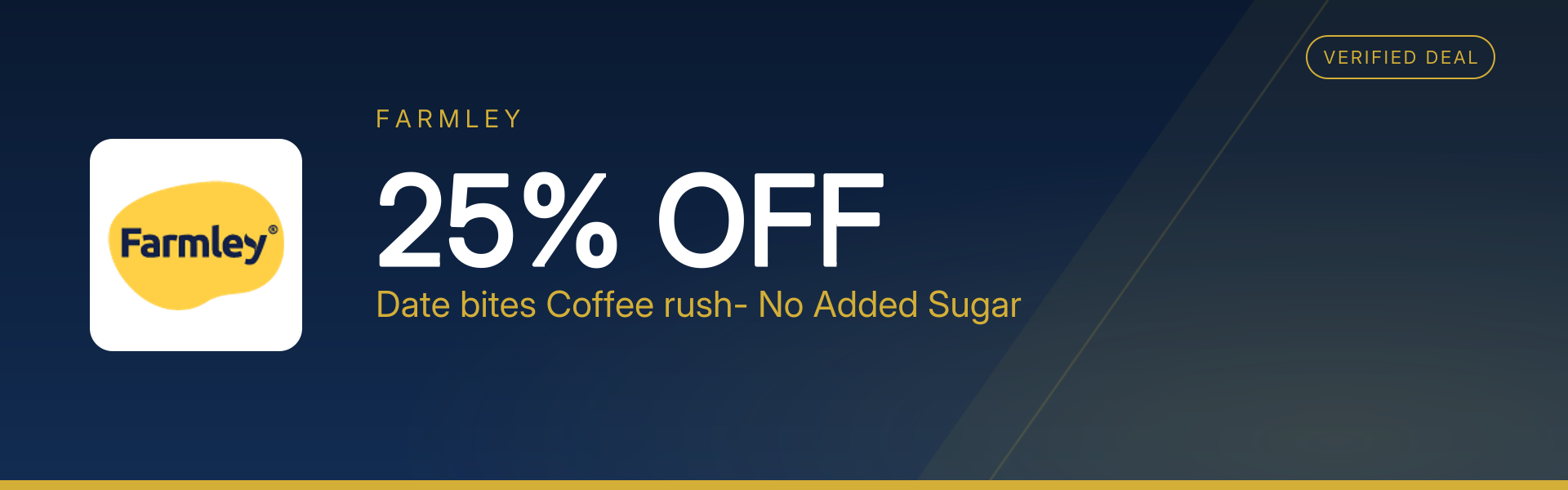 Date bites Coffee rush- No Added Sugar at 25% Off