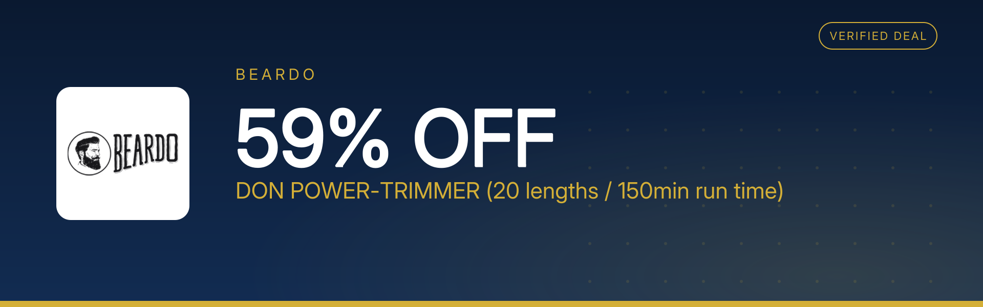 DON POWER-TRIMMER (20 lengths / 150min run time) at 59% Off