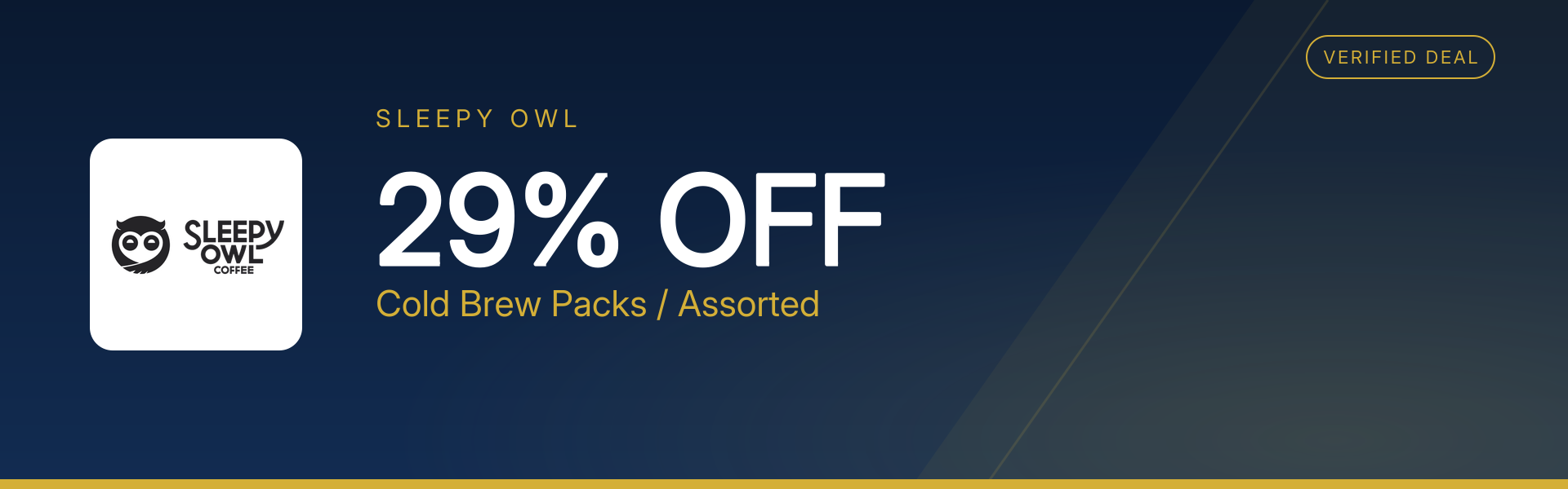 Cold Brew Packs / Assorted at 29% Off
