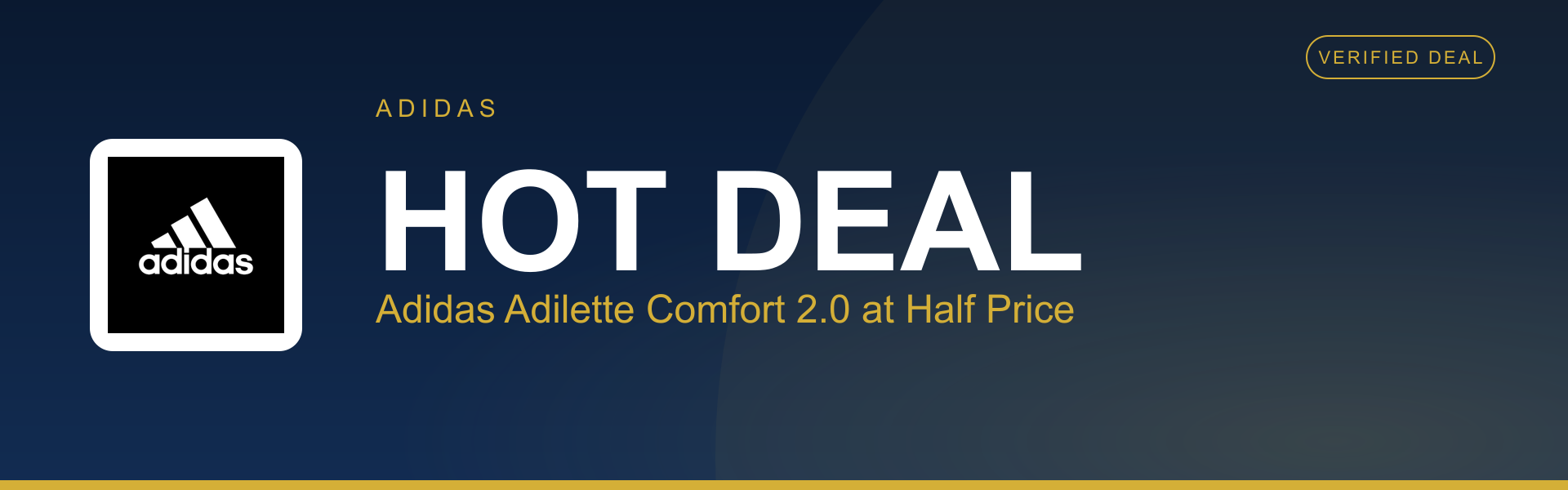 Adidas Adilette Comfort 2.0 at Half Price