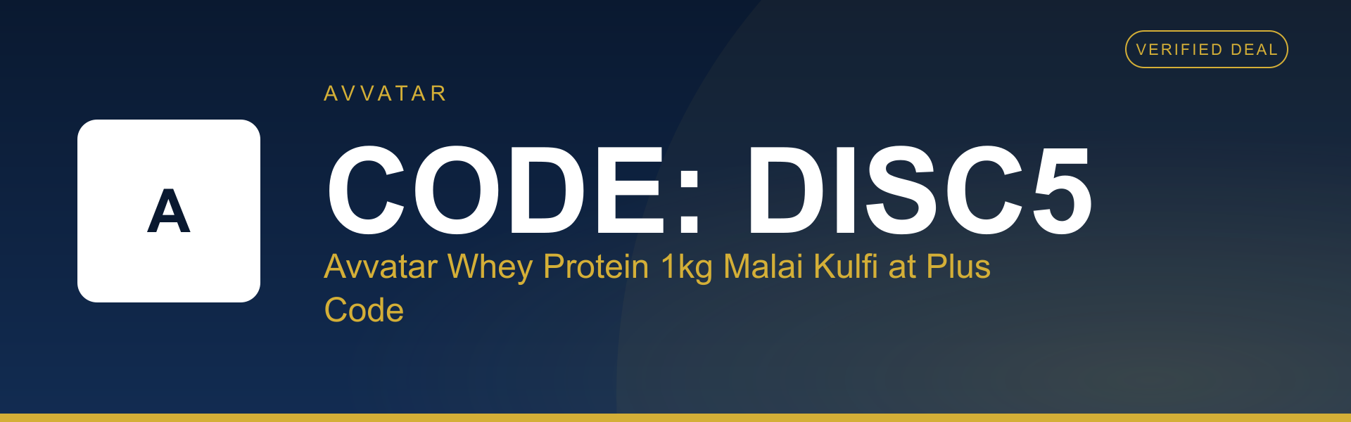 Avvatar Whey Protein 1kg Malai Kulfi at Plus Code
