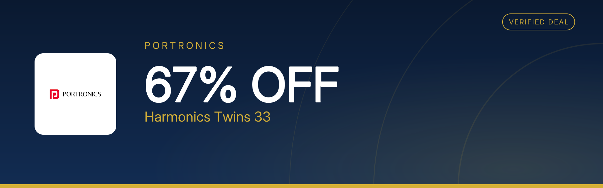 Harmonics Twins 33 at 67% Off