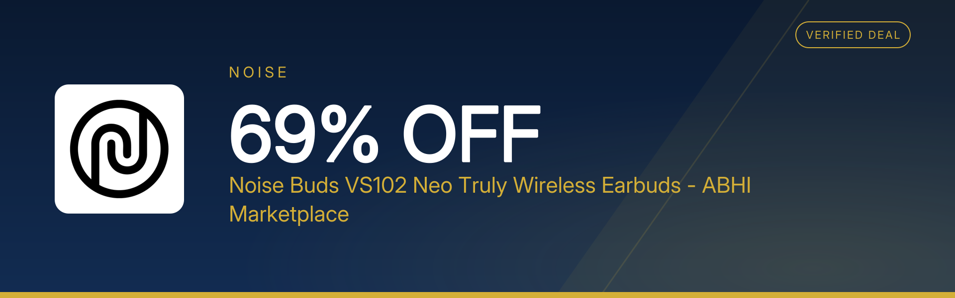 Noise Buds VS102 Neo Truly Wireless Earbuds - ABHI Marketplace at 69% Off