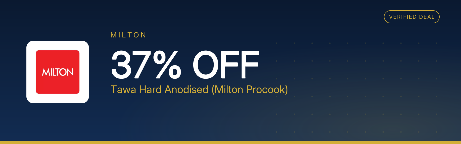 Tawa Hard Anodised (Milton Procook) at 37% Off