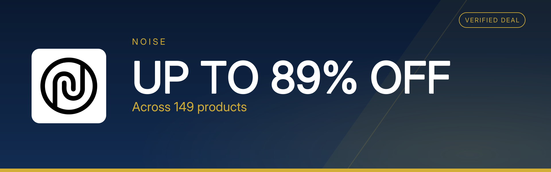 Up to 89% Off at Noise