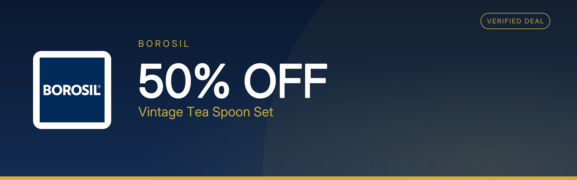 Vintage Tea Spoon Set at 50% Off