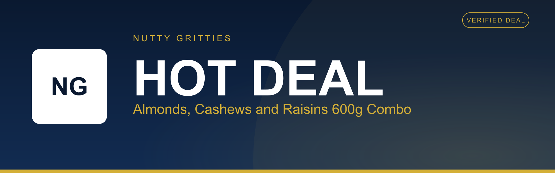 Almonds, Cashews and Raisins 600g Combo