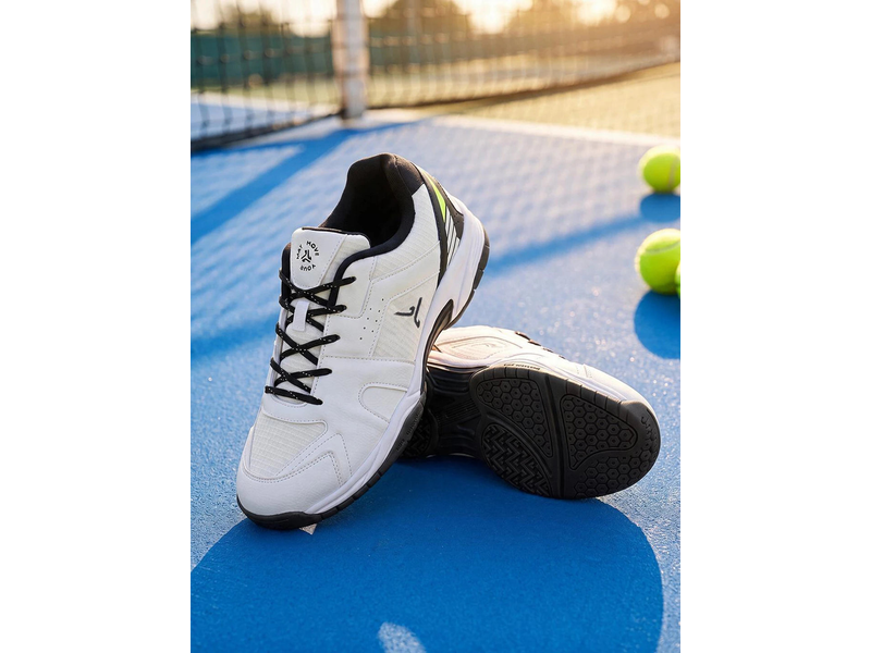 SMASH LINE White Men's Badminton Shoes at 54% Off product view